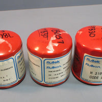 Lot of 3 Fluitron Filtration Element H 3104-25M11 Code: 847 Filters NWOB