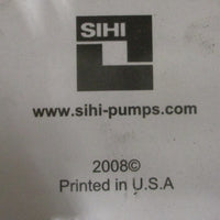 Sterling Sihi ZTND 65200/162 AA GBC 1B 2GB Thermal Fluid Pump 23/8" Shaft Dia