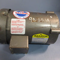 BALDOR 1/4 HP INDUSTRIAL MOTOR 1725 RPM 230/460 V FRAME 56C KM3454