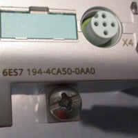 Siemens Simatic ET200 6ES7 1944CA500AA0 Connecting Module 24VDC