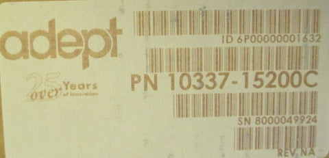 Adept Technology 1033715200C Amplifier Control Board *For Parts Only*