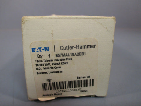 CUTLER HAMMER PROXIMITY SENSOR SER. G1 E57MAL18AT13EB1