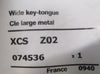 (Lot of 3) Telemecanique XCSZ02 Wide Key-Tongue XCS-Z02 074536