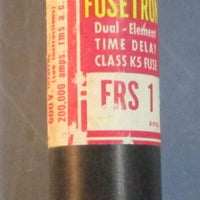 Bussmann Fusetron FRS1 Dual Element Current Limiting Time Delay Fuse (Lot of 8)