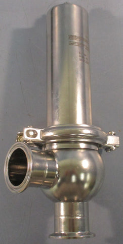 Unibloc-Pump Sanitary Stainless Relief Valve 0-7 Bar 0-101 PSI