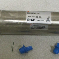 SMC CG5EN32TNSV-75 Pneumatic Cylinder 75mm Stroke 32mm Bore 145psi Max SS
