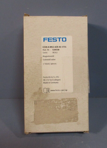 FESTO 539158 Solenoid Valve VSVA-B-M52-AZD-A1-1T1L