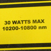 Synrad 481KAN Carbon Dioxide Laser 20 Watts Max 1020010800 mm