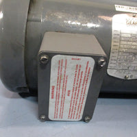 BOSTON GEAR Motor 1HP 35J73-87 1725RPM 143TC 3PH 208-230/460V TEFC HUTF-B