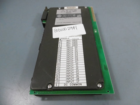 Allen Bradley 1771IBD 10 to 30V VDC Input Module