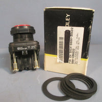 ALLEN BRADLEY RED PUSHBUTTON SWITCH SER. F 800HBR