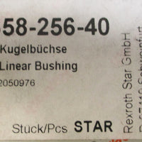 Rexroth 065825640 Star Linear Bushing 40mm Bore 60mm Length 52mm OD