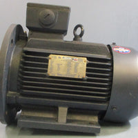 (NOS) Leeson 193095.60 IEC Metric Motor 230/460V 1740RPM 10.4/5.2A C100T17FZ40