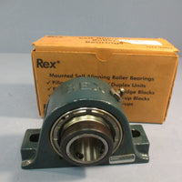 Rexnord ZAS2111 Pillow Block Roller Bearing Unit Two-Bolt Base 1-11/16"