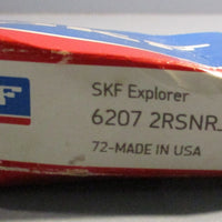 SKF 6207 2RSNRJEM Deep Groove Ball Bearing Metal Shielded Cylindrical bore