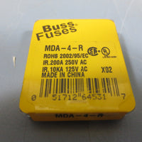 4 Nib Cooper Bussmann MDA4R 200A Amp 250V Vac Fuse