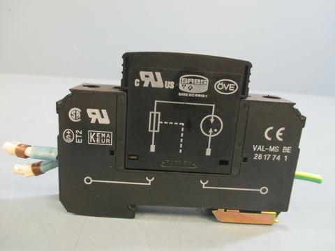 PHOENIX CONTACT VALVETRAB SURGE PROTECTION 2817990 F-MS 12 ST