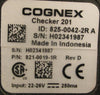 Cognex Checker 201 825-0042-2R A Vision Sensor 821-0019-1R Rev D 22-26VDC