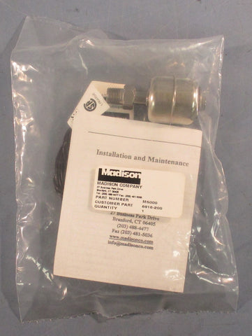 Madison M5000 Alternator Closed Liquid Level Switch 200C 300PSIG Max