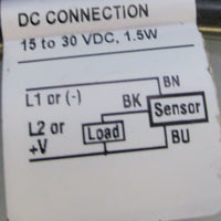 (Lot of 2) Eaton Cutler Hammer E58CBL18A2R2 Photoelectric Sensor