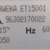 Erweka DT 70 Disintegration System 110V ET1500I Immersion Thermostat