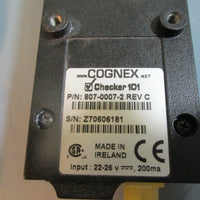 Cognex 80700072 Rev C Checker 101 Vision Sensor