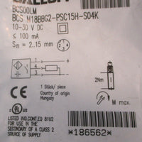 Balluff BCS00LM Proximity Sensor BCS M18BBG2PSC15HS04K 1030VDC (Lot of 2)