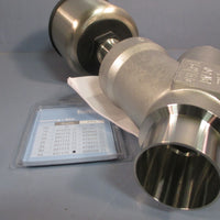 Burkert Type 2100 Angled Pneumatic Actuated Valve 5.010bar Kv 55 W3YMN 00188226