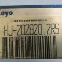 Koyo HJ-202820 Needle Roller Bearing 1-1/4" ID 1-3/4" OD 1-1/4" W (Lot of 2)