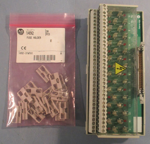 AllenBradley 1492IFM40FFS1204 Fusible Interface Module W/ Fuse Holder 20 Pcs