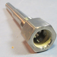 Unknown Brand 61/4" Long Blunt End Stainless Steel Probe 1/2" OD