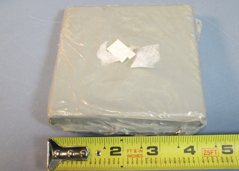 Lot 2 Hubbell Wiegman A4044LP 4x4" Enclosure Cover, Cover Only w/ Chian NWOB
