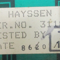 Hayssen 50717A0605 Micro Logic Board 10717A0605