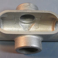 Crouse Hinds X57 Cross Ported 1-1/2" Conduit Body NWOB