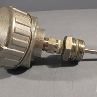 Pyromation R1T185L483S4D0408SL8HN Temperature Control Sensor 33/4" Probe L