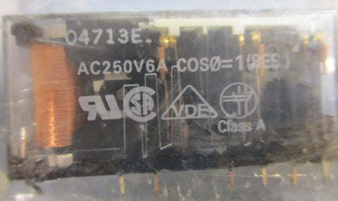 (Lot of 2) Omron G7SA4A2B Safety Relay 250VAC 6A 24VDC