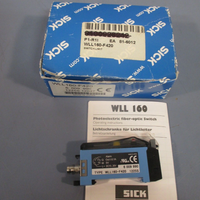 SICK PHOTO FIBER OPTIC SWITCH 4PIN 1030 VDC 100MA WLL160F420