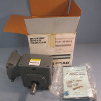 Boston Gear F721-20-B5-J Gear Reducer 20:1 Ratio 1.4 Input HP 1" Shaft Dia