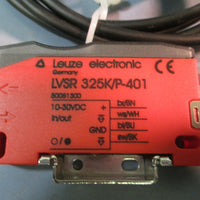 LEUZE LVSR325K/P401 UNIT, FIBER OPTIC AMPLIFIER 50081300 1030 VDC