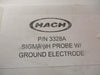 AMERICAN SIGMA 3328 A pH Sensor Probe W/ Ground Electrode 25Ft Cable