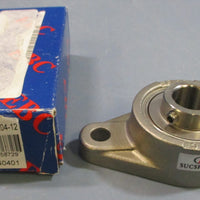 EBC SUCSFL20412 2Bolt Flange Bearing 3/4" Bore Set Screw Lock SUCSFL 204 12