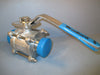 DIXON STAINLESS FULL PORT SANITARY VALVE 2" CF8M 1000 WOG BV2CV-200CCA