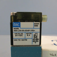 Mac Valves Inc Solenoid Valve 46AL0000JAAP1FHG 120VAC
