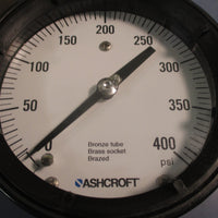 ASHCROFT PRESSURE GAUGE 0400 psi 412" 451220A04L400