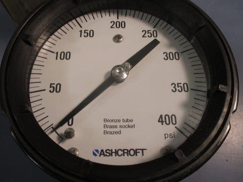 ASHCROFT PRESSURE GAUGE 0400 psi 412" 451220A04L400