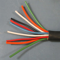 Hubbell HPMA10133 SP MINI ML ANG PLUG 8A 600V 10 Wire 33' Cable NWOB