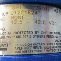 Invensys Foxboro IDP10I22B01FM2B1 Pressure Transmitter 12.542VDC 2175PSI 3/4"