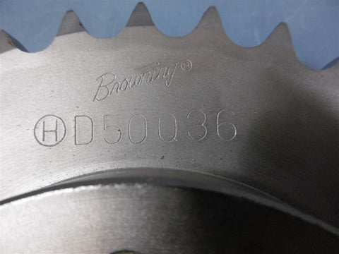 New Browning D50Q36  Split Taper Lock Sprocket 36 Tooth 50 Chain