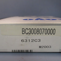 KOYO Deep Groove Ball Bearing 6312C3 BC3008070000