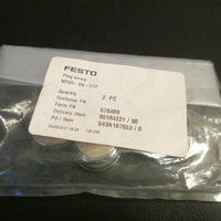 Festo PushIn Plug Screw 2PC 578409 Model NPQHBKG12